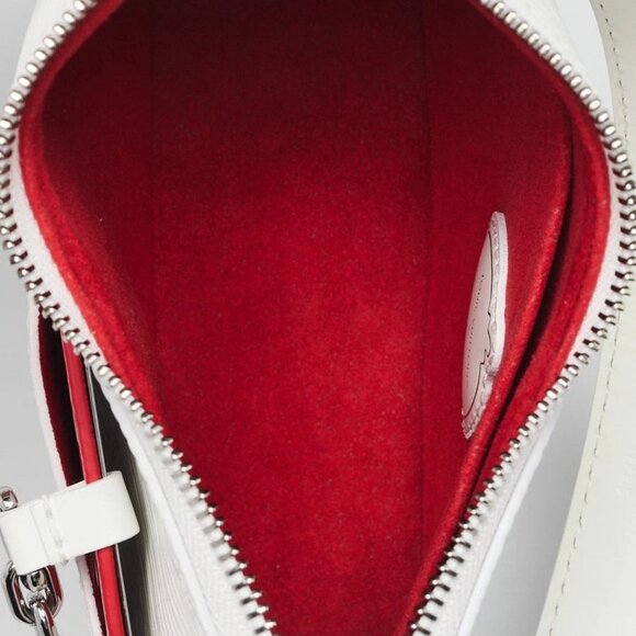 Louis Vuitton x YK White/Red Epi Painted Dots Leather Marellini Bag - Picture 11 of 12